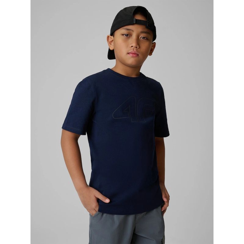 4F Boy's regular printed T-shirt shirts