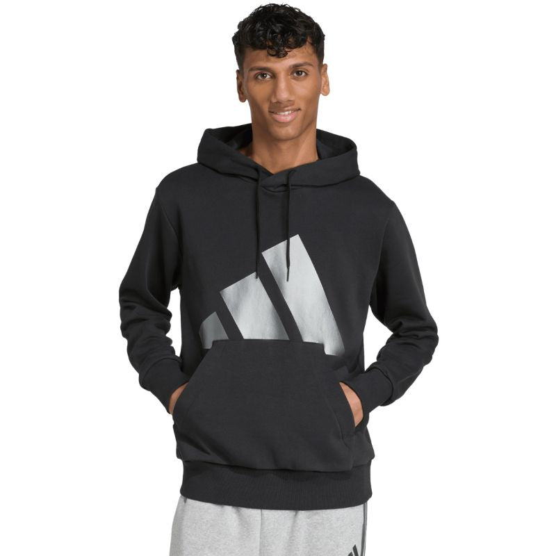 adidas Men's Holiday 3S Hoodie Black JM1698 General