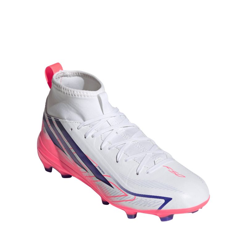 Adidas F50 Hyperfast League Mid FG Kids' Soccer cipő KK1316