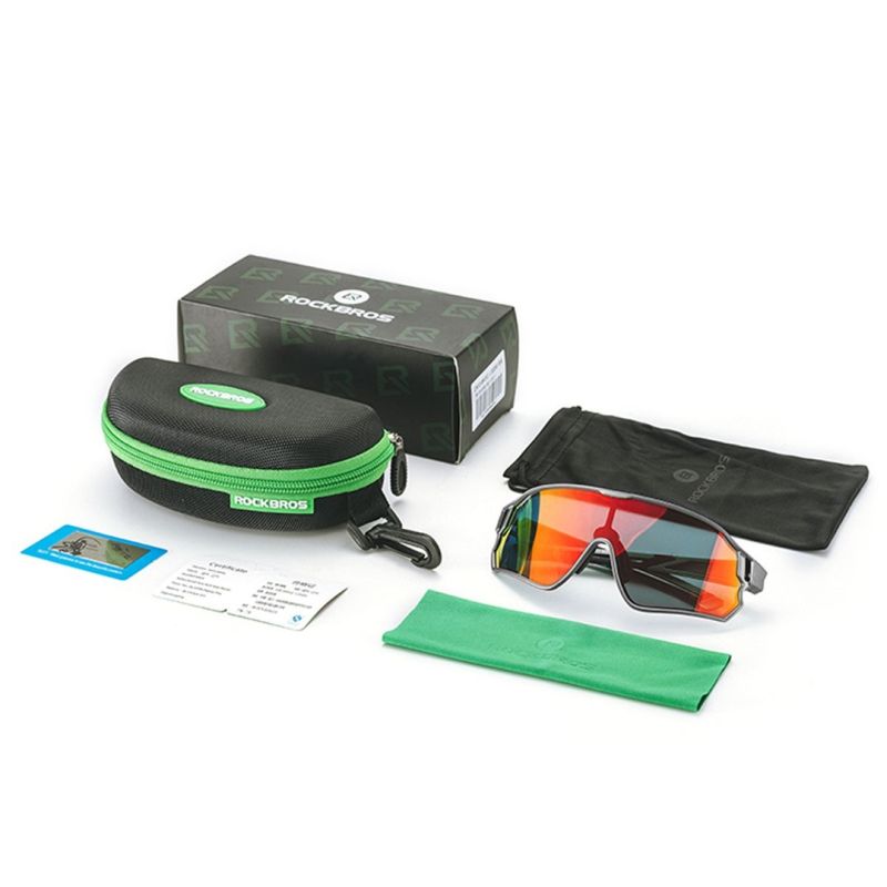 Rockbros polarized kids glasses black and kék glasses, training equipment