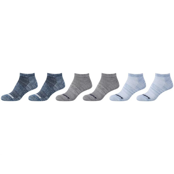 Skechers 6PPK Casual Super Soft Sneaker Socks SK43069-4851 Multicolor 27-30 General