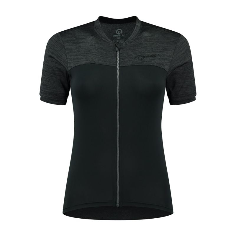 Rogelli women's T-shirt MELANGE fekete póló