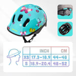 Meteor KS06 butterflies children's bike helmet uniw helmets