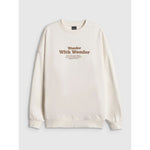 Women's oversize sweatshirt without hood 4F
