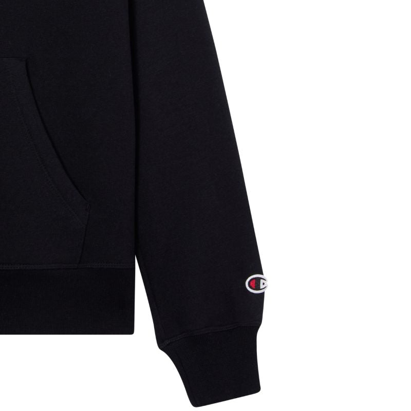Champion Hooded Sweatshirt Women's Black 118379 KK001 fekete kapucnis pulóver