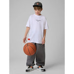 4F Boy's loose T-shirt with print 158/164 póló