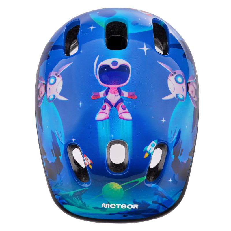 Meteor KS06 Alien Jr Bicycle Helmet size S 48-52 cm uniw helmets