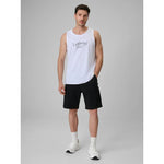 4F Men's regular sleeveless T-shirt with print póló