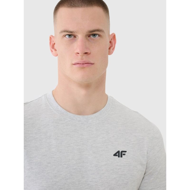 Men's cotton T-shirt 4F 4FWMM00TTSHM2657-27M 2xl póló
