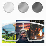 Rockbros SP258 ROAD TO SKY Photochromic Cycling Glasses - White biały training equipment