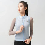 Rockbros ROAD TO SKY women's lightweight breathable cycling vest M - blue m \ niebieski vests