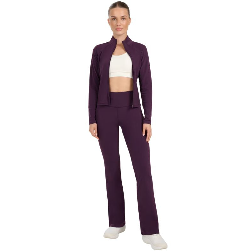 4f Women's leggings CAS F1195 dark purple 4FWAW25TTROF1195 50S Kiegészítő