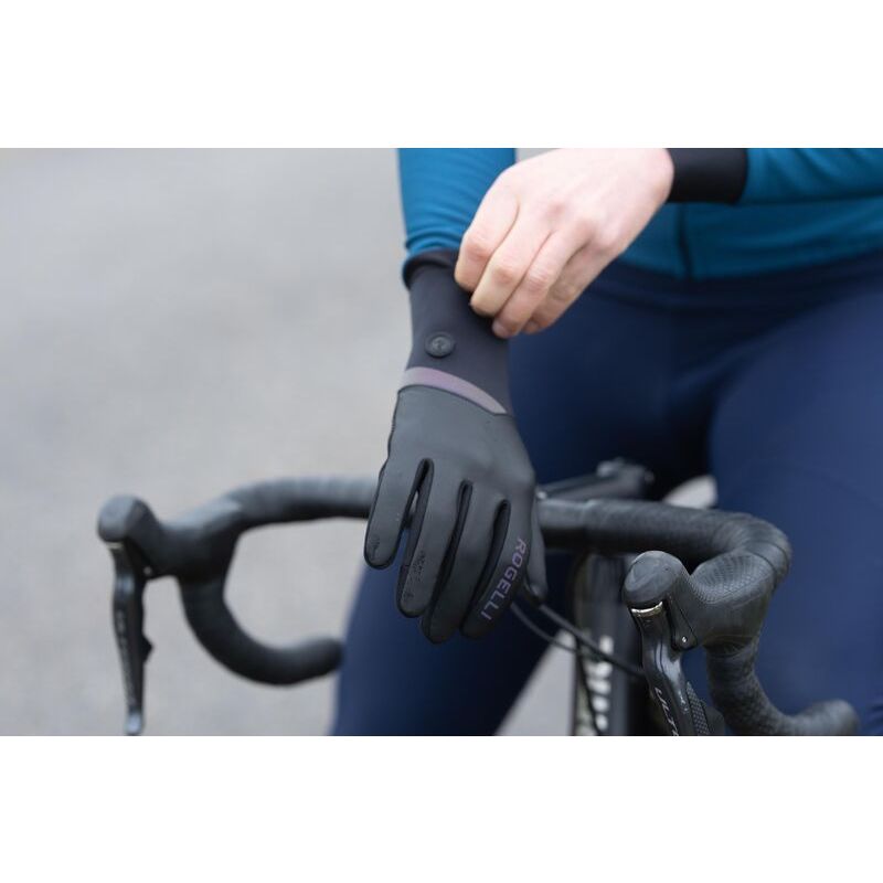 Rogelli DISTANCE winter gloves black fekete kesztyű