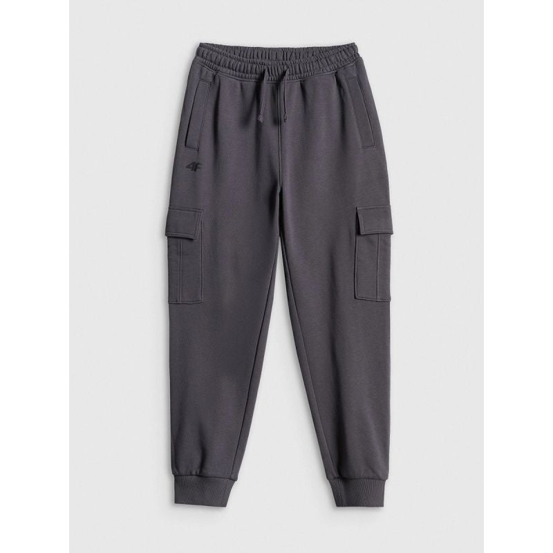 Boys' cargo sweatpants 4F 4FJRSS26TTROM1882-22S pants