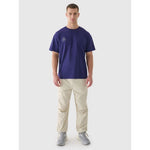 Smooth unisex oversize T-shirt 4F 4FRAW24TTSHU2672-31S póló