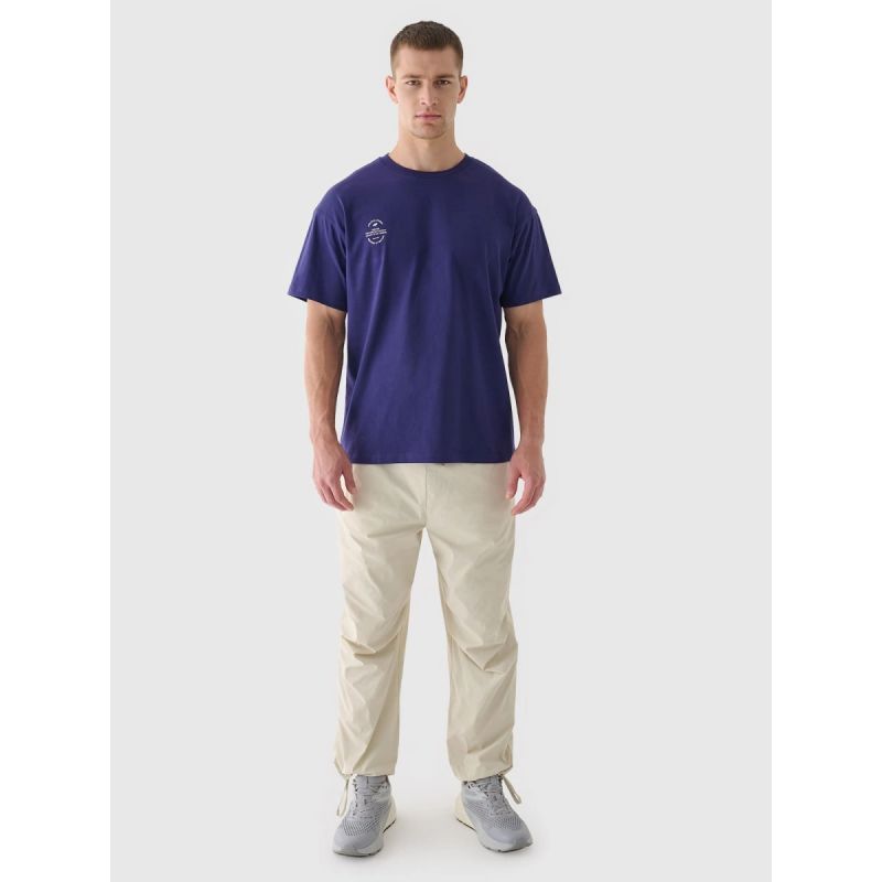 Smooth unisex oversize T-shirt 4F 4FRAW24TTSHU2672-31S póló