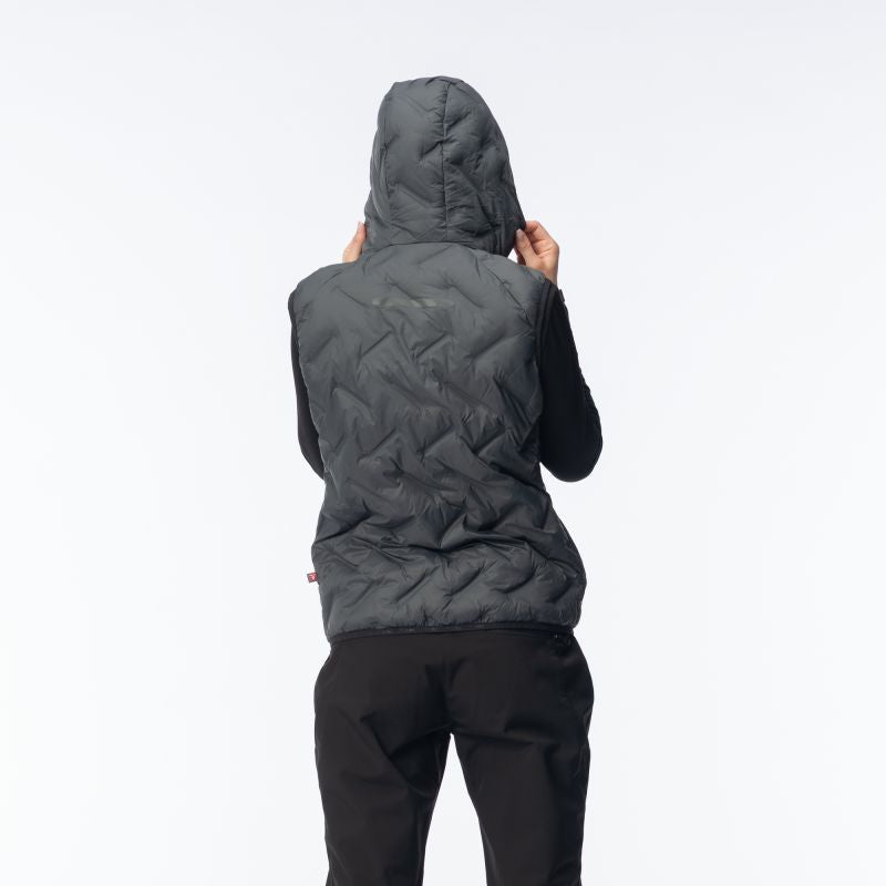 Elbrus Quilted Vest Huel Vest Primaloft W szürke vests