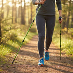 Enero Nordic Walking Travel Poles In Case sticks