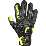 Reusch Attrakt Starter Solid Finger Support Junior Gloves 56 72 511 fekete kapuskesztyű