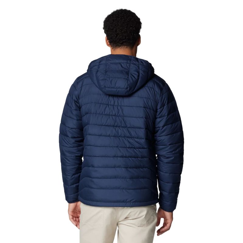 Columbia Powder Lite II Hooded Jacket 2086944464 Navy Blue L Ruházat