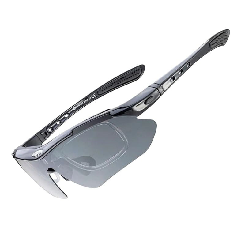 Rockbros 10143 photochromic UV400 cycling glasses - black czarny glasses, training equipment