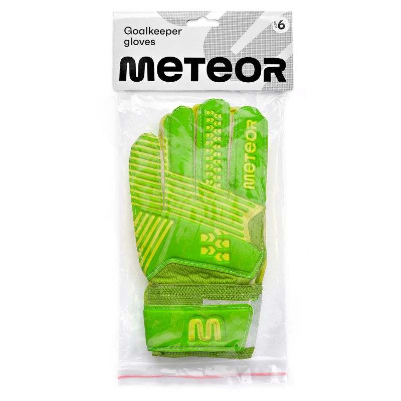 Meteor Catch Goalkeeper Gloves zöld kesztyű