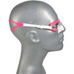 Enero Pink Swimming Goggles With Plugs rózsaszín goggles, training equipment