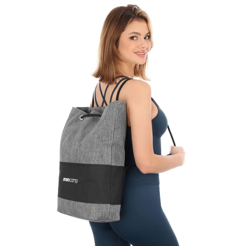 Enero THERMAL BAG BACKPACK 2IN1 GRAY 26L CAMP szürke backpacks, bags