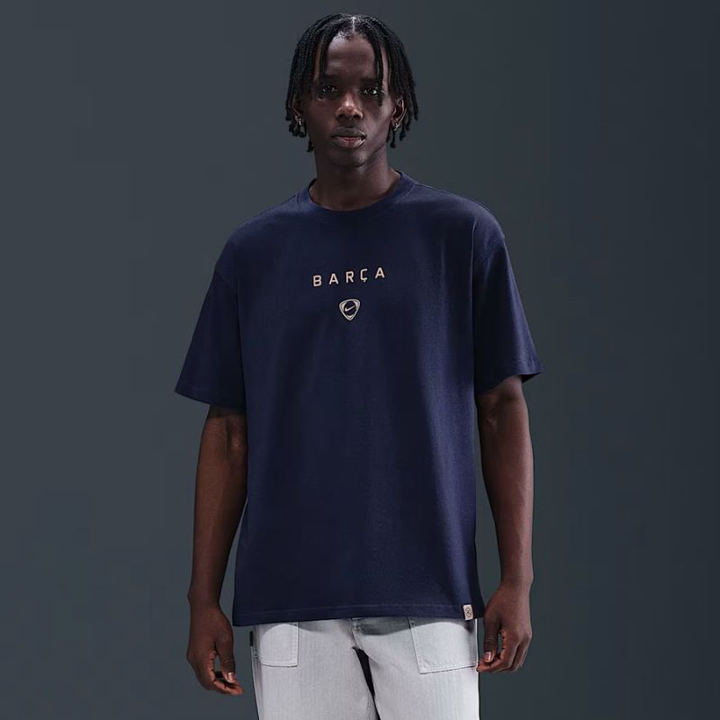 Nike FC Barcelona Total 90 Soccer Tee IB7294-410 Ruházat