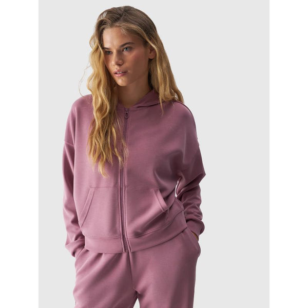 4f Women's modal zip-up sweatshirt 4FWAW24TSWSF1341-53S Kiegészítő