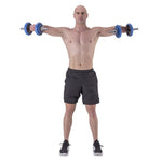 HMS SGG30 BAR 2-in-1 weight set (barbell and dumbbells) 30 kg póló 17-59-133