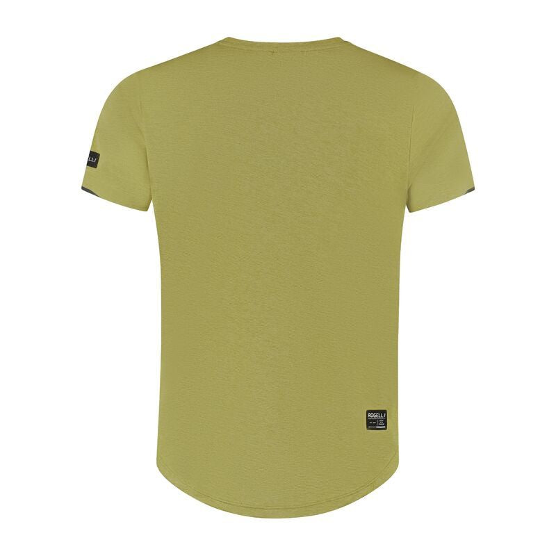Rogelli DISTANCE running mustard 2XL póló