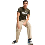 Puma Essential Logo Tee M 586667 fekete póló