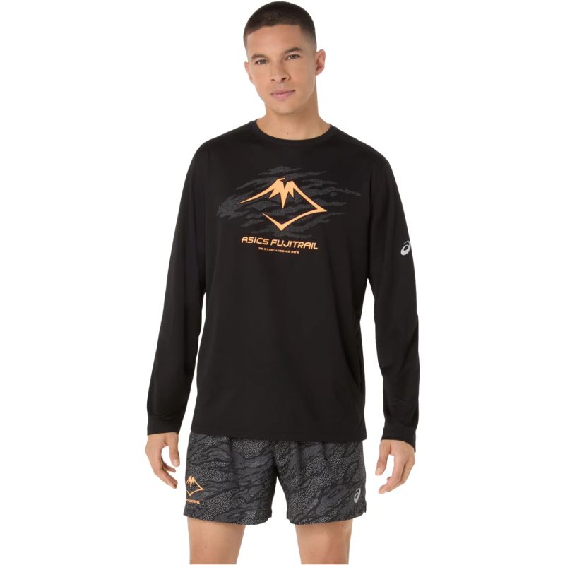Asics Fujitrail Logo LS Top 2011D391-001 Black L Kiegészítő