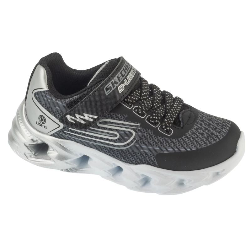 Skechers Vortex 2.0 - Quantroid 400604L-BKSL Black fekete utcai cipő