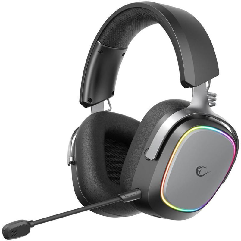 head Rampage RETSU Headphones Wireless On-Ear BT 2.4G RGB Black fekete headsets