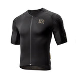 Rockbros Diamond Short Sleeve Cycling Jersey Size XXS - Black czarny \ xxs póló