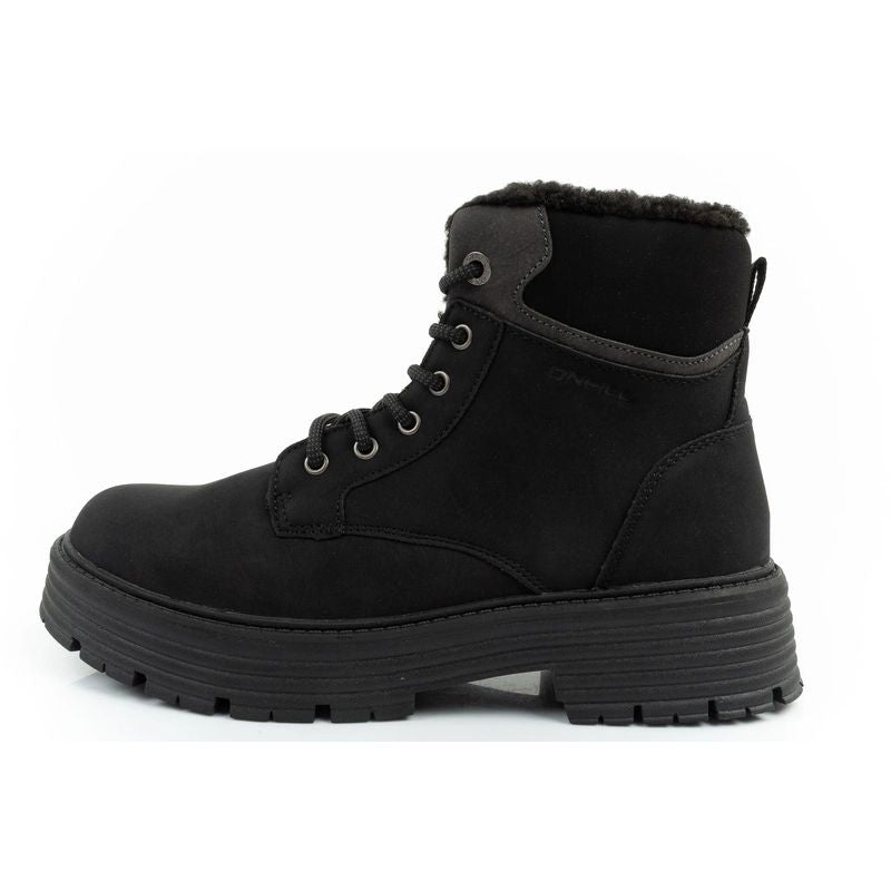 O'Neill winter boots women's hiking boots, insulated ankle boots, fashionable black fekete cipő