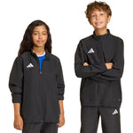 Adidas Entrada 26 Presentation Kids' Black Sweatshirt fekete gyerek pulóver JZ6614