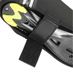 Rockbros waterproof shoe covers - black s || m protectors and knee pads