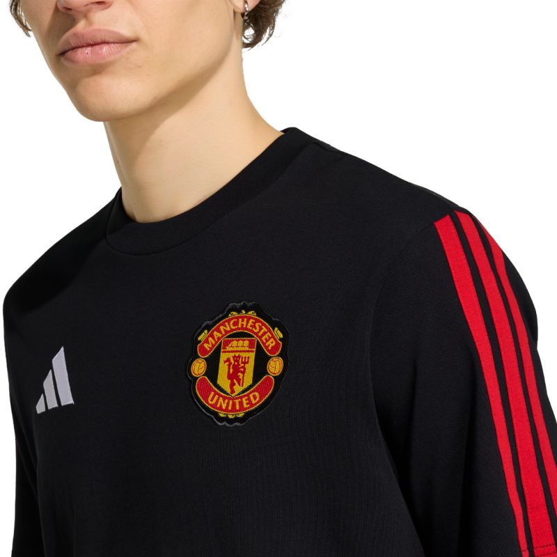 Adidas Men's Manchester United DNA T-shirt fekete ruházat KH4793