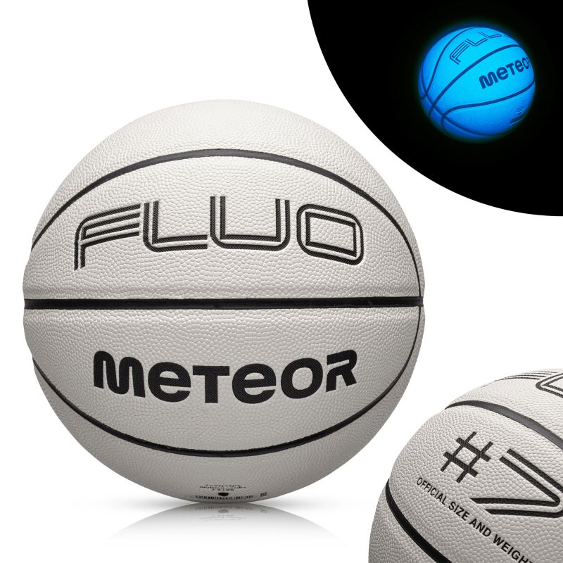 Meteor Fluo 7 Basketball uniw labda