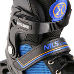 NH18188A 2in1 BLACK-ORANGE SIZE S(29-33) ROLLER SKATING WITH HOCKEY SLEEVE NILS EXTREME narancssárga görkorcsolya