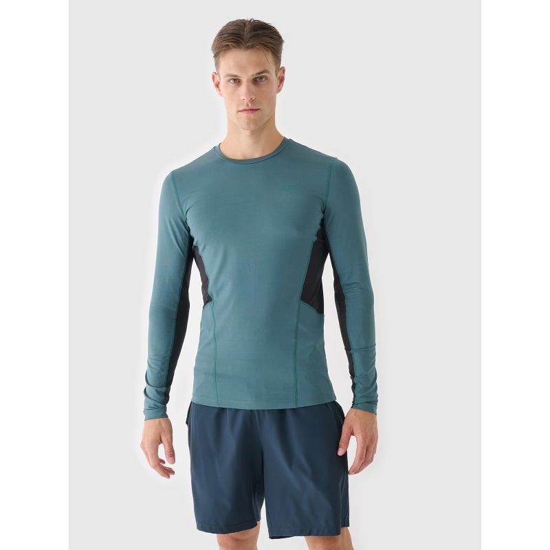 4f Men's quick-drying running longsleeve 4FWAW24TFLOM252-40S General