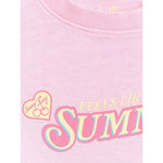 4F Girls' boxy T-shirt with print 158/164 póló 4FJRAW26TTSHF4324-056S