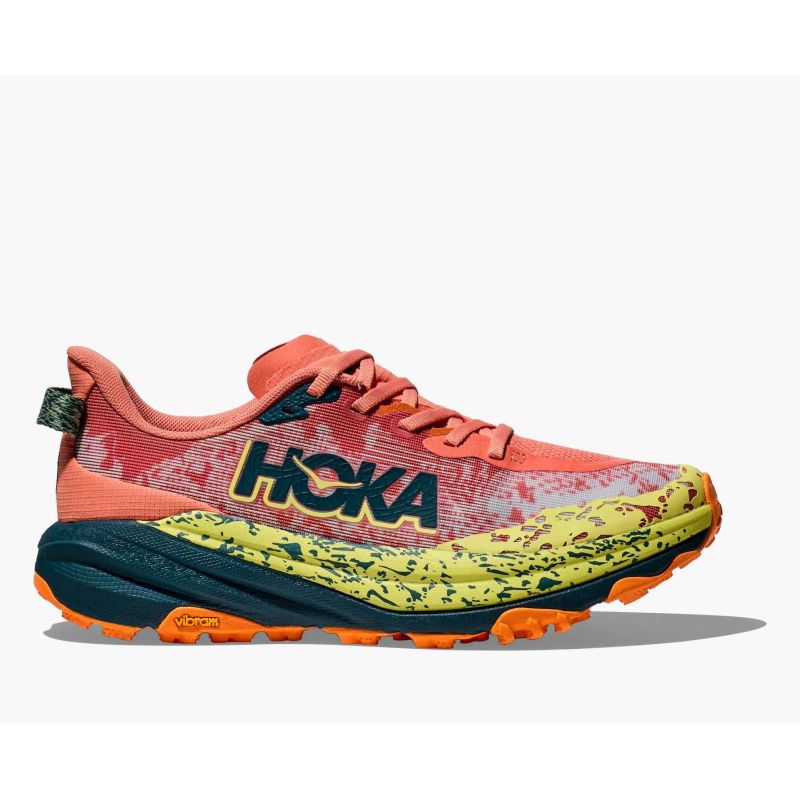 Hoka Speedgoat 6 Feldspar/Blue Twilight Women's Running Shoes (1147811-FDS) General