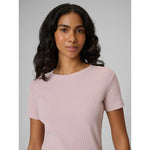 Women's slim ribbed T-shirt 4F 4FRSS26TTSHF3629-56S clothing
