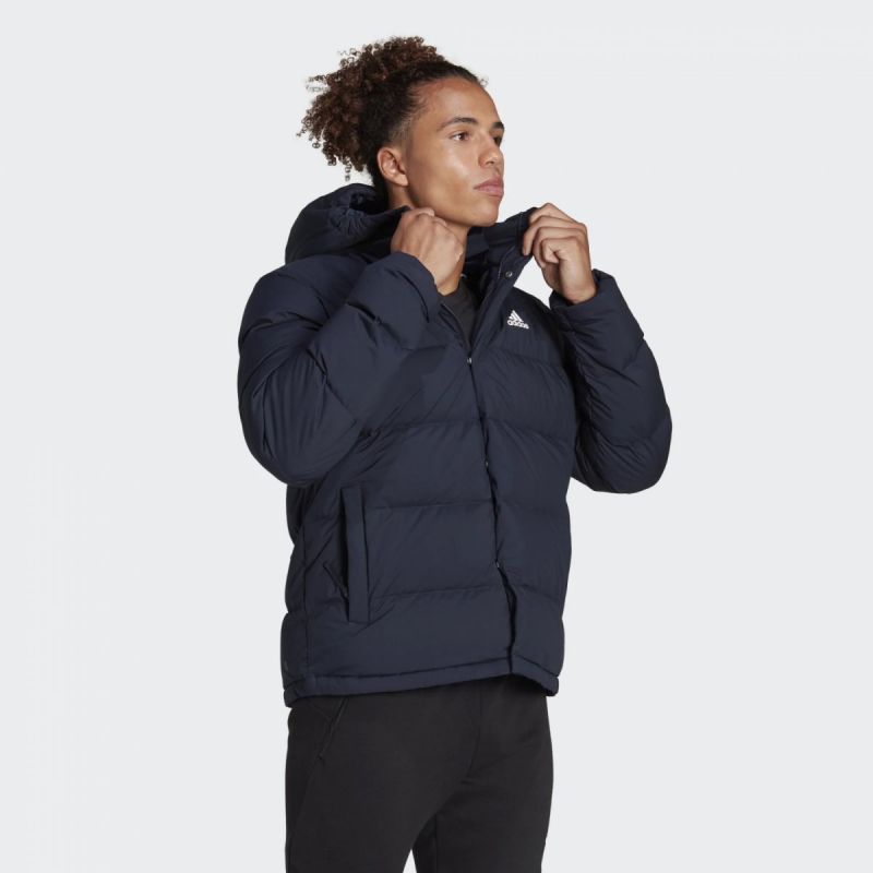 adidas Jacket adidas Helionic Hooded Down Jacket M HG8750 Kabát