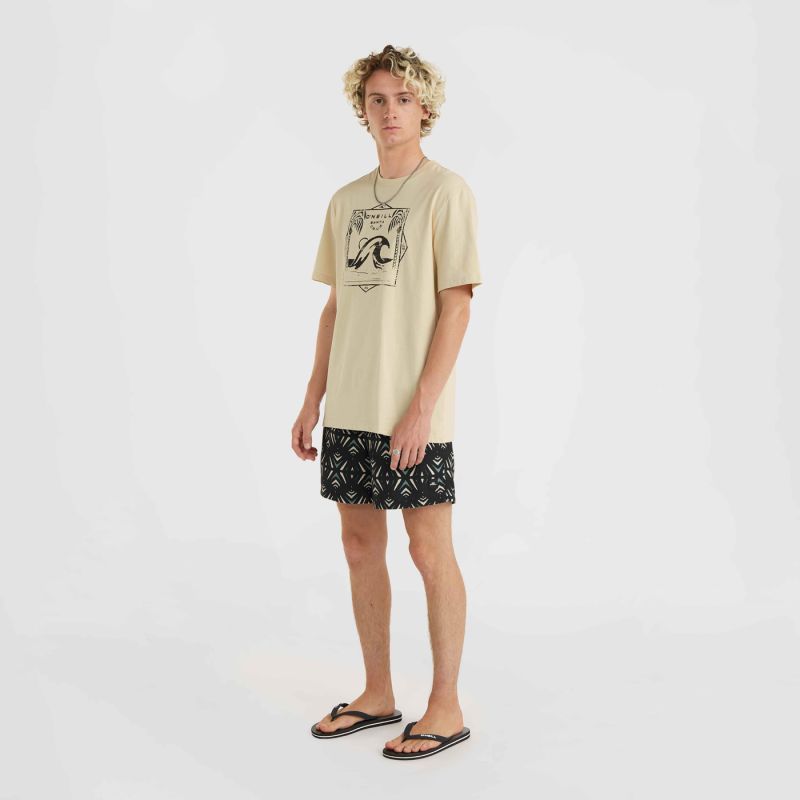 O'Neill Mix & Match Wave T-Shirt bézs póló