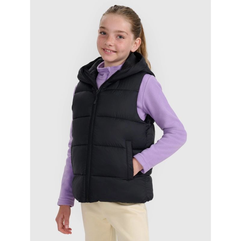 4f Children's down vest with synthetic filling 4FJRAW25TVJAU331-20S Kiegészítő